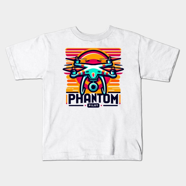 Drone Pilot Kids T-Shirt by Vehicles-Art